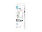 Techancy TD8023 wired headset, 3.5mm plug, on-wire control, HD microphone, 1.2m cable