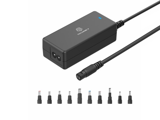 Techancy TL7344 adaptateur d'alimentation universel pour ordinateurs portables, avec une puissance d