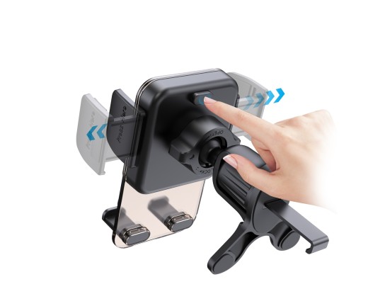 Techancy Portacellulare TI2335, Funzionamento con una sola mano, ABS ad alta resistenza, per smartph