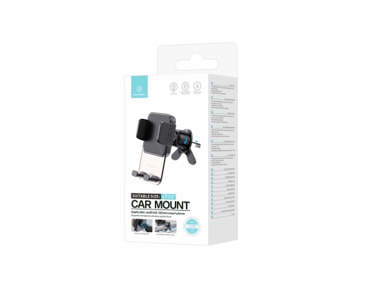 Techancy Portacellulare TI2335, Funzionamento con una sola mano, ABS ad alta resistenza, per smartph