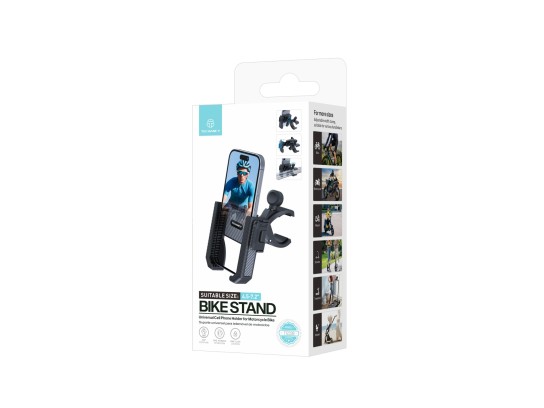 Techancy TI2338 Support universel pour téléphone portable, compatible vélo/moto, 4,5-7,2 pouces, ABS Techancy TI2338 Support universel pour téléphone portable, compatible vélo/moto, 4,5-7,2 pouces, ABS