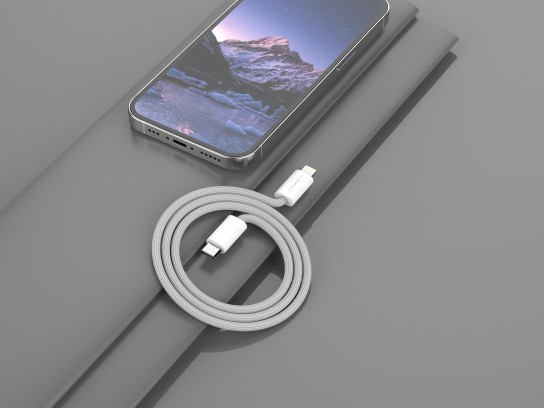 Techancy PD Data Cable TB1764, 25W, 1m white, USB-C to Lightning, compatible with iPhone 8/XS/11-14, Techancy PD Data Cable TB1764, 25W, 1m white, USB-C to Lightning, compatible with iPhone 8/XS/11-14,