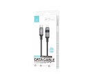 Techancy Cavo USB-C a Lightning TB1801, 27 W, 1,5 m nero, indicatore LED di alimentazione, connettor