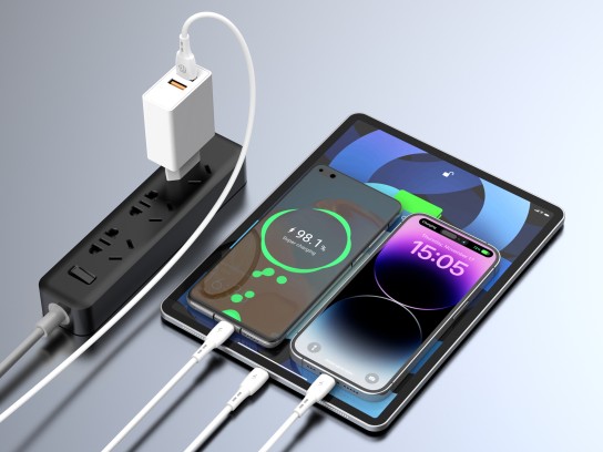 Techancy Cabo de dados 3 em 1 TB1742, 2,4 A, 1 m branco, USB-C/Micro/Lightning, compatível com vário Techancy Cabo de dados 3 em 1 TB1742, 2,4 A, 1 m branco, USB-C/Micro/Lightning, compatível com vário