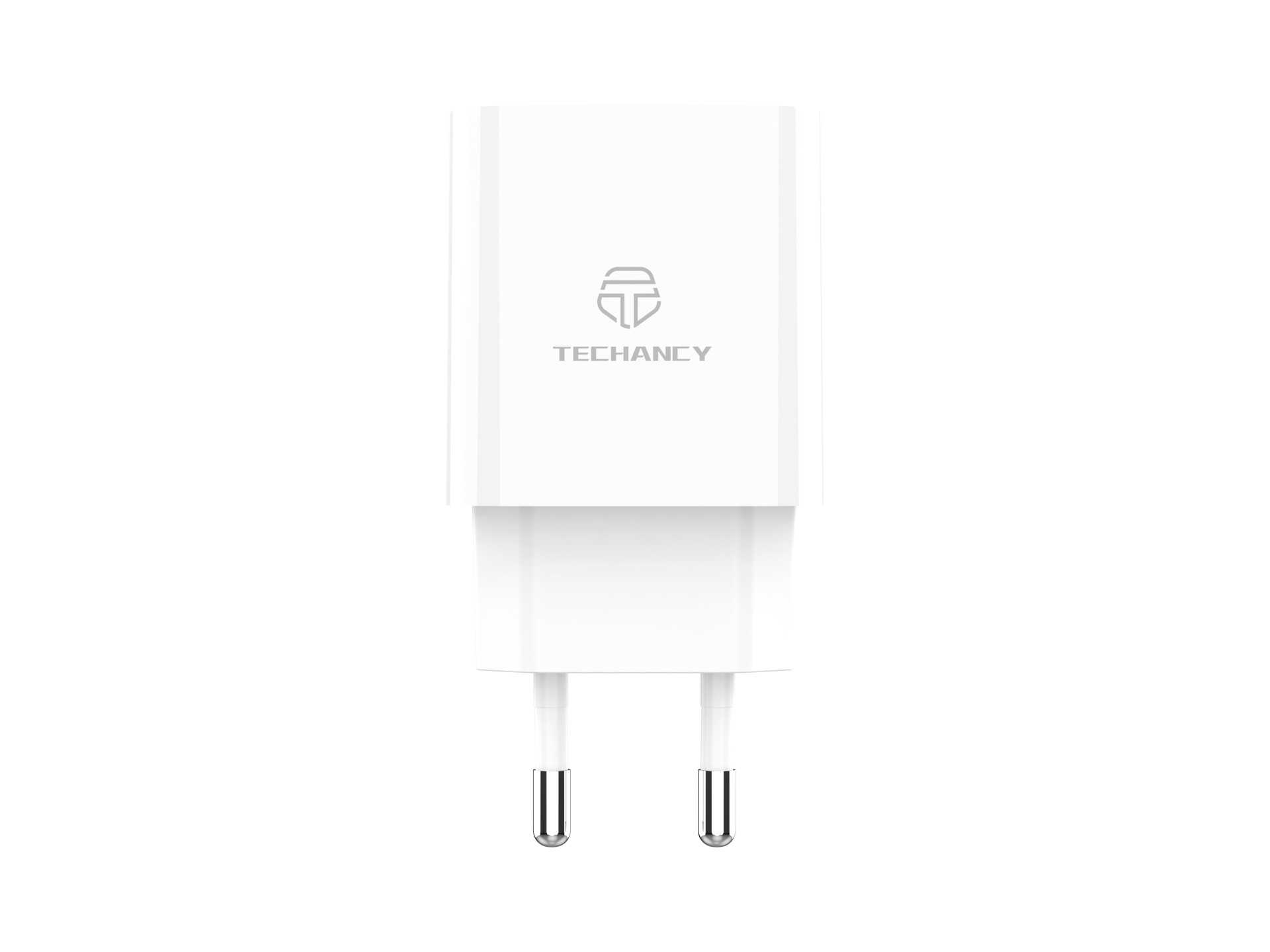 Techancy Carregador de porta dupla USB-A+USB-C TA2820, 45 W PD, design port�til, compat�vel com v�ri