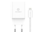 Techancy Caricatore USB-A+USB-C TA2820, 45 W PD, con cavo USB-C a Lightning da 1 m, compatibile con 