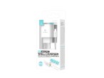 Techancy Caricatore USB-A+USB-C TA2820, 45 W PD, con cavo USB-C a Lightning da 1 m, compatibile con 