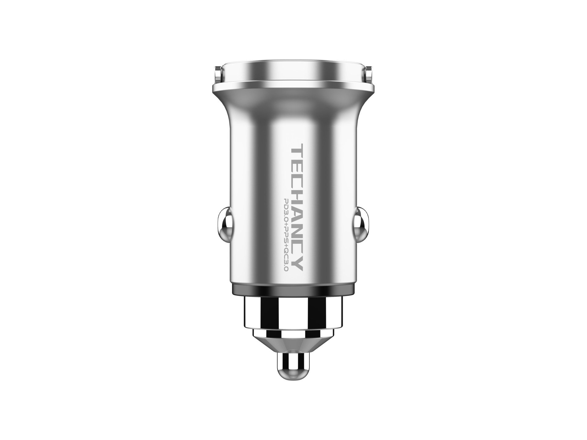 Techancy Mini carregador TC6425, 33 W, USB-A+USB-C, liga de alumínio, compatível com automóveis, des Techancy Mini carregador TC6425, 33 W, USB-A+USB-C, liga de alumínio, compatível com automóveis, des