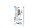 Techancy Mini carregador TC6426, 33 W, USB-A+USB-C, com cabo USB-C para Lightning de 1 m, liga de al