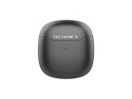Techancy Auricolari TWS KP2709, Bluetooth 5.3 wireless, porta di ricarica di tipo C, portata 10 m, a