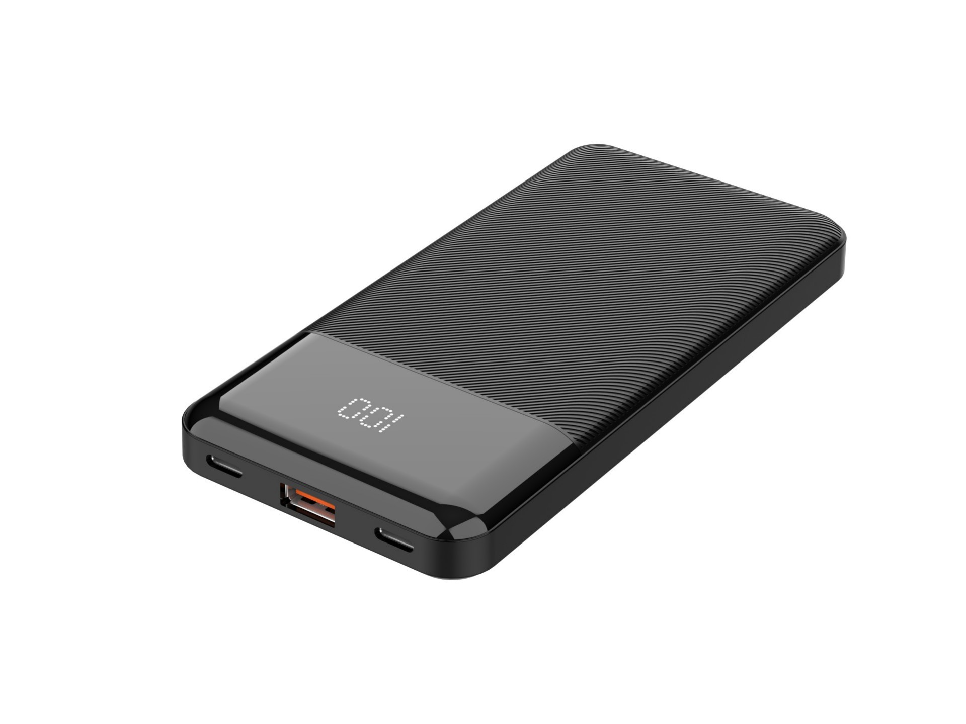 Techancy Power Bank TF2785, 10000mAh, 12W Fast Charging, 2.4A Output, LED Display, Compatible with i Techancy Power Bank TF2785, 10000mAh, 12W Fast Charging, 2.4A Output, LED Display, Compatible with i