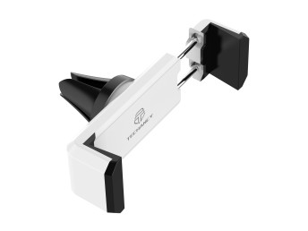 Techancy Suporte de Telemovel para Carro TI2280 Fixacao por Grelha Antivibracao Para 4.7 a 6.4 Poleg