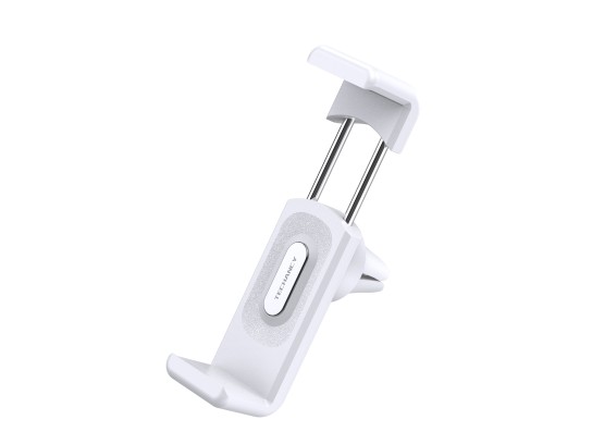 Techancy Suporte de Telemovel para Carro TI2281 Antivibracao Compatvel com 4.7 a 6.4 Polegadas Branc