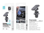 Techancy Supporto magnetico per auto TI2339 Supporto a griglia a 360 gradi, 4 magneti robusti, stabi
