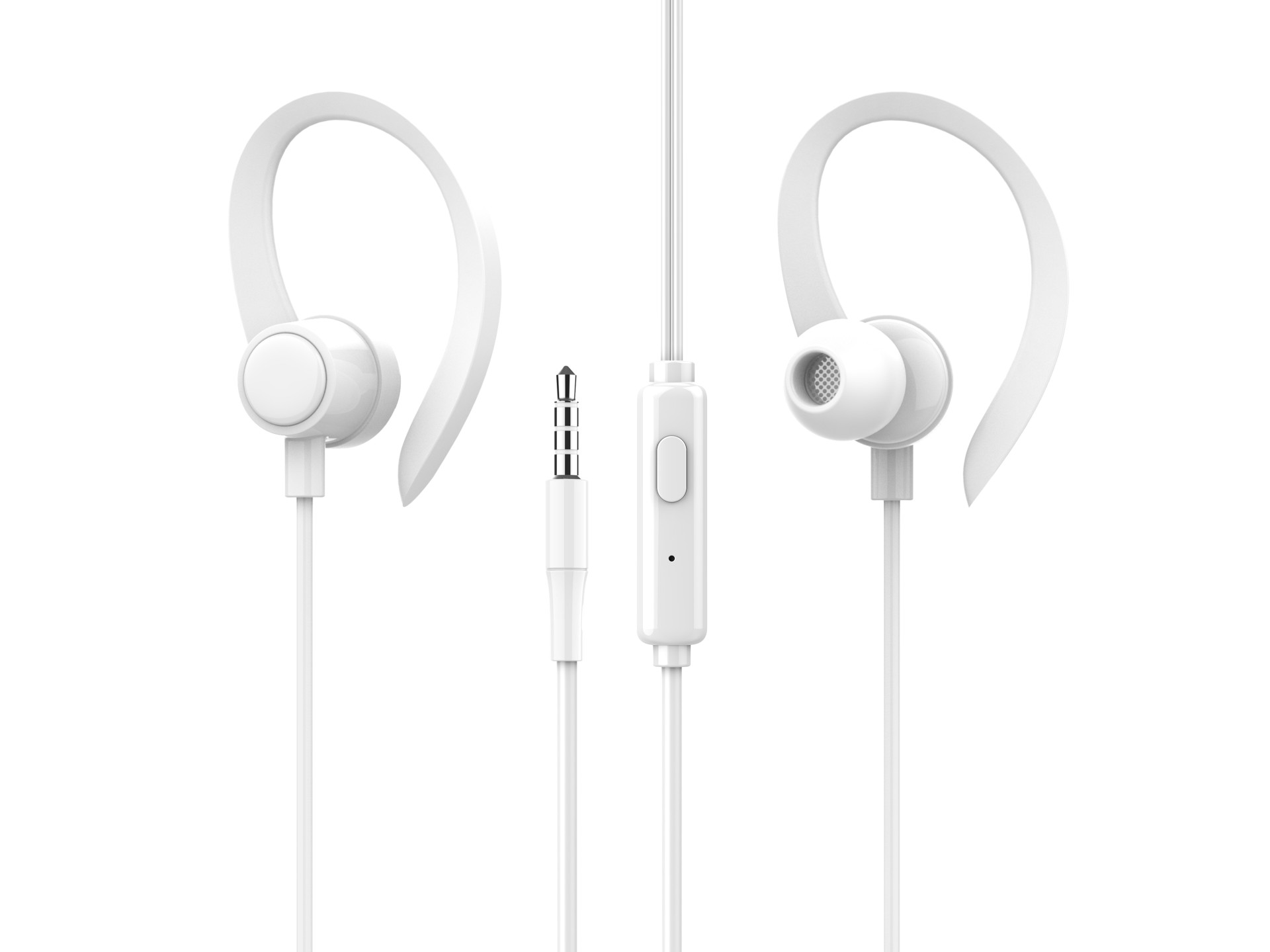 Techancy TD8058 3.5MM Stereo Headphones 1.2M Cable with Comfortable Microphone and High Fidelity Sou