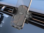 Techancy suporte de telemovel para carro TI2341 Operacao com uma mao Compativel com 4.5-7.2 pol Pret