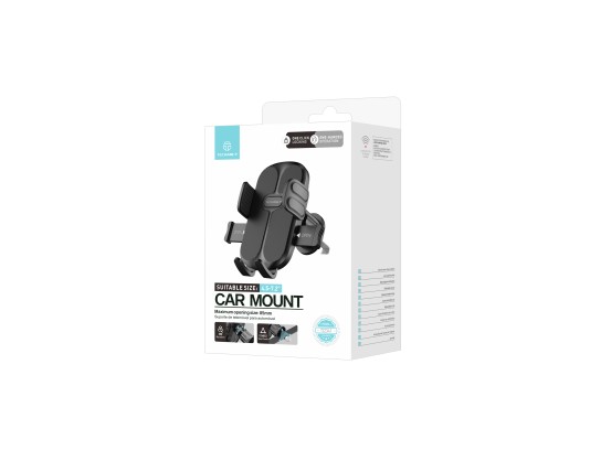 Techancy Car Mobile Phone Holder TI2341 One-Hand Operation Compatible with 4.5-7.2 Inches Black Techancy Car Mobile Phone Holder TI2341 One-Hand Operation Compatible with 4.5-7.2 Inches Black