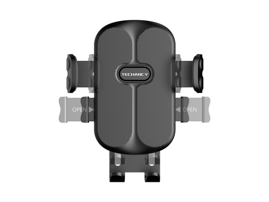 Techancy Car Mobile Phone Holder TI2341 One-Hand Operation Compatible with 4.5-7.2 Inches Black Techancy Car Mobile Phone Holder TI2341 One-Hand Operation Compatible with 4.5-7.2 Inches Black