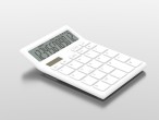 Techancy MK1166 12-stelliger Desktop-Taschenrechner mit GT/MU-Funktion und ABS-Gehuse TM25001 Wei