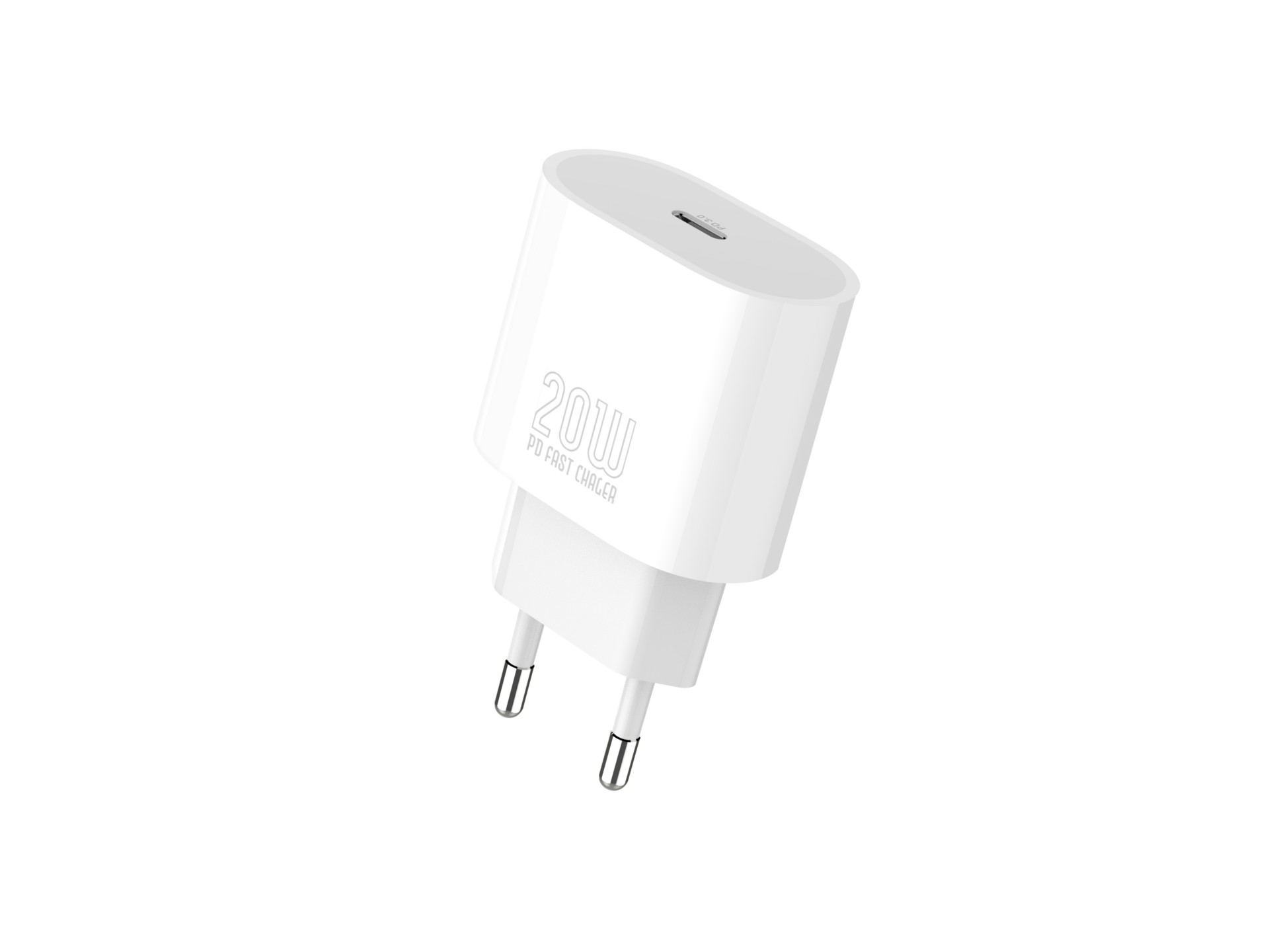 Techancy Charger TA2823 PD3.0 20W USB-C Fast Charging Adapter Compatible with iPhone, Samsung, Huawe
