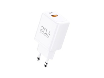 Chargeur Techancy TA2825 PD3.0 20 W avec deux ports USB-C et USB-A compatible avec divers tlphones