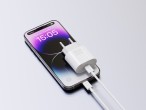 Techancy Carregador TA2824 PD3.0 20W com Cabo USB-C para Lightning Compatível com iPhone 8 a 14 Seri Techancy Carregador TA2824 PD3.0 20W com Cabo USB-C para Lightning Compatível com iPhone 8 a 14 Seri