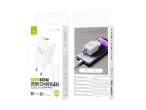 Techancy TA2826 PD3.0 20W Charger with Two USB-C Ports and Lightning Cable Compatible with iPhone 8 