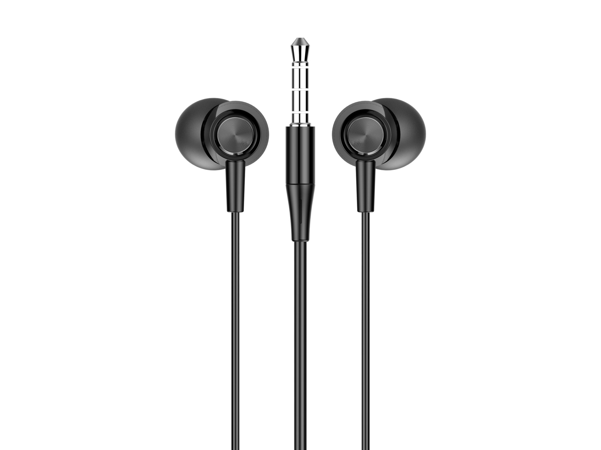 Techancy Auriculares Intra TD8025 Cable 3,5 mm Estéreo con Micrófono Cable 1,2 m Cancelación de Ruid Techancy Auriculares Intra TD8025 Cable 3,5 mm Estéreo con Micrófono Cable 1,2 m Cancelación de Ruid