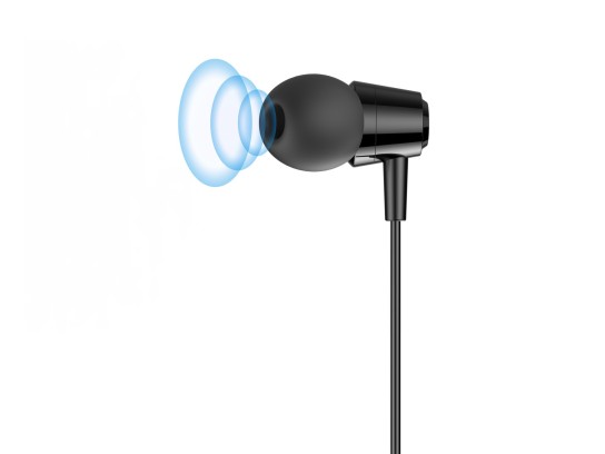 Techancy Auriculares Intra TD8025 Cable 3,5 mm Estéreo con Micrófono Cable 1,2 m Cancelación de Ruid Techancy Auriculares Intra TD8025 Cable 3,5 mm Estéreo con Micrófono Cable 1,2 m Cancelación de Ruid