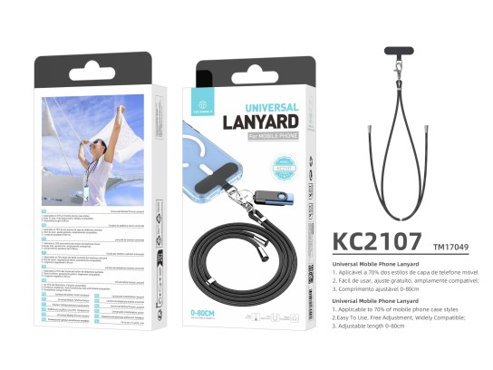 Cordao Universal Para Telemovel Preto Cordao Universal Para Telemovel Preto