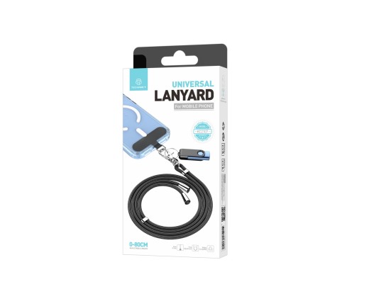 Cordao Universal Para Telemovel Preto Cordao Universal Para Telemovel Preto