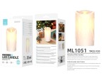 Techancy LED-Kerze ML1051 Flammenlos Realistische Sule Flackernde Flamme Dekoration Weihnachten Hoc