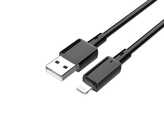 Techancy USB A to iPhone Cable TB1782 1m 2.4A Fast charging and data iPhone 7 8 XS 11 12 13 14 Black Techancy USB A to iPhone Cable TB1782 1m 2.4A Fast charging and data iPhone 7 8 XS 11 12 13 14 Black