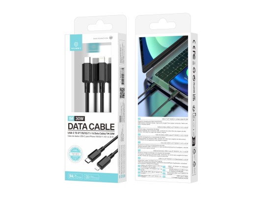 Techancy USB C to Lightning Cable TB1803 1m 30W Fast Charging and Data iPhone 7 8 XS 11 12 13 14 Bla Techancy USB C to Lightning Cable TB1803 1m 30W Fast Charging and Data iPhone 7 8 XS 11 12 13 14 Bla