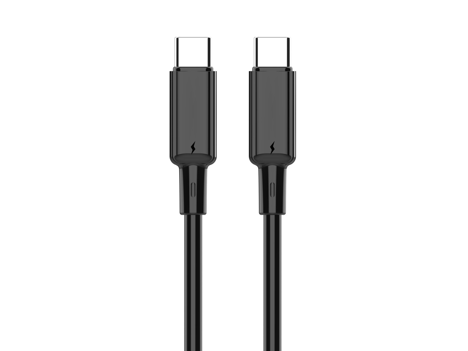 Techancy Cavo USB C per USB C TB1803 1m 60W Ricarica rapida e dati per Smartphone Tablet Laptop Nero Techancy Cavo USB C per USB C TB1803 1m 60W Ricarica rapida e dati per Smartphone Tablet Laptop Nero