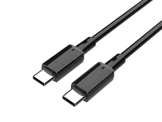 Techancy Cavo USB C per USB C TB1803 1m 60W Ricarica rapida e dati per Smartphone Tablet Laptop Nero Techancy Cavo USB C per USB C TB1803 1m 60W Ricarica rapida e dati per Smartphone Tablet Laptop Nero