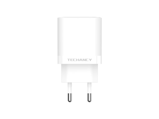 Techancy Carregador 40W Dual USB C PD PPS TA2827 Carregamento rapido para iPhone Android Tablet Adap