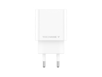 Techancy Carregador 38W USB A e USB C PD QC3.0 TA2828 Carregamento rapido para iPhone Android Tablet
