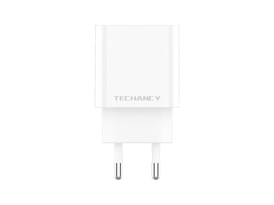 Techancy Carregador 38W USB A e USB C PD QC3.0 TA2828 Carregamento rapido para iPhone Android Tablet
