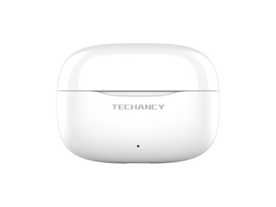 Techancy Bluetooth TWS Wireless Headphones 5.4 KP2715 HD Microphone Smart Touch USB C for Android iP