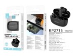 Techancy Bluetooth TWS Wireless Headphones 5.4 KP2715 HD Microphone Smart Touch USB C for Android iP