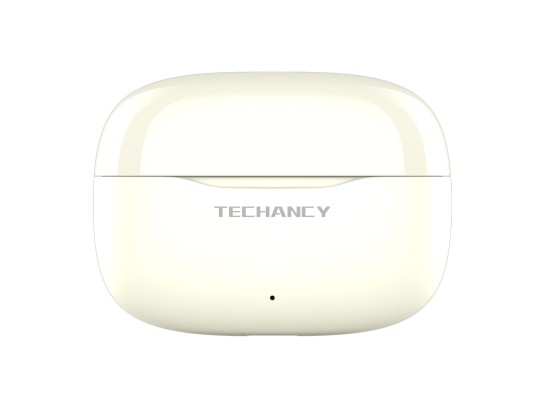 Techancy Bluetooth TWS Wireless Headphones 5.4 KP2715 HD Microphone Smart Touch USB C for Android iP