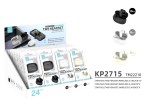 Techancy TWS Bluetooth Wireless Earphones 5.4 KP2715 TM07559x10 TM07560x8 TM07561x6 Pack 24pcs USB C