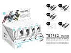 Techancy Assorted Cable Kit TB1782 TM00375x10 TM00376x10 TM00377x10 TM00378x10 TM00379x10 50pcs 1m B