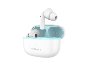 Techancy TWS KP2714 Bluetooth Headphones 5.3 Connection 10m Type C 4h Battery Life Clear Sound Comfo