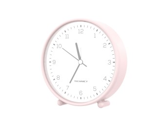 Techancy Mini Despertador de Mesa ME2624 Silencioso Numeros Grandes Espelho HD Corpo ABS Portatil pa