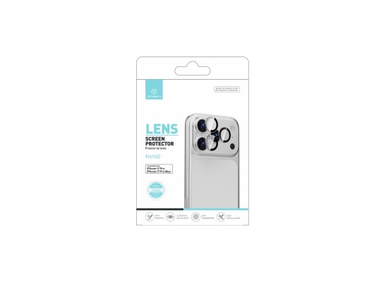 Techancy Lens Protector for iPhone 17 Pro and 17 Pro Max TO6004 protector de lente 9H ultrafino, alt Techancy Lens Protector for iPhone 17 Pro and 17 Pro Max TO6004 protector de lente 9H ultrafino, alt