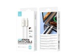 Techancy USB-C to USB-C Data Cable 60W TB1804 Fast Charging PD Locked Durable for Mobile Phones and Techancy USB-C to USB-C Data Cable 60W TB1804 Fast Charging PD Locked Durable for Mobile Phones and