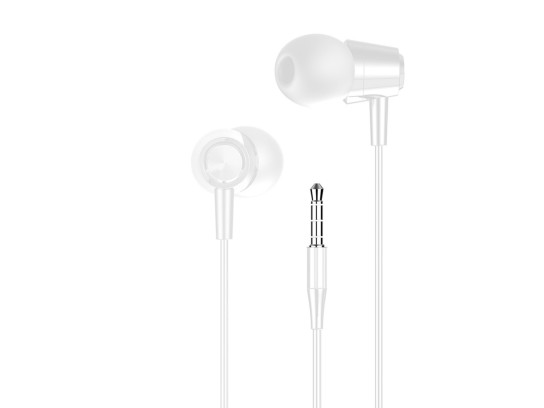 Techancy Wired In-Ear Headphones 3.5mm TD8025 Stereo Comfortable Clear Sound with In-Line Control fo