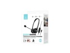 Techancy Wired USB Headset TH5234 with Noise-Cancelling Microphone for Call Centres, Office, Online Techancy Wired USB Headset TH5234 with Noise-Cancelling Microphone for Call Centres, Office, Online